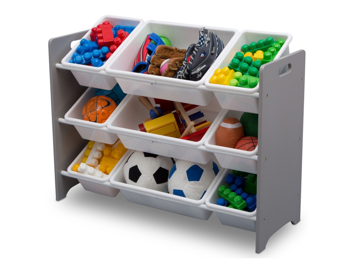 Delta Children MySize 9 Bin Plastic Toy Organizer, , large