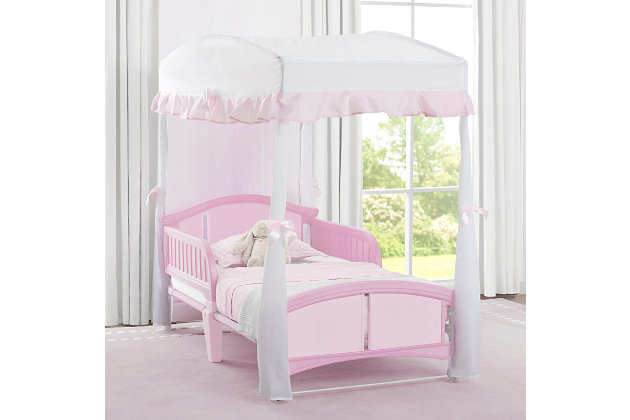 Delta Children Girls Canopy for Toddler Bed Pink 