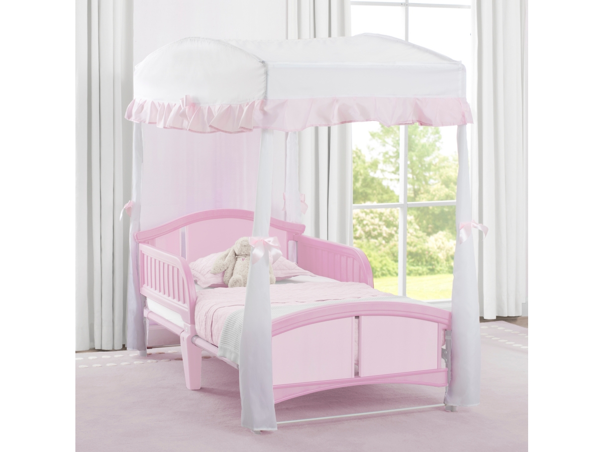 Bunk Bed Curtain Valance Canopy with Mosquito Nets – Children's
