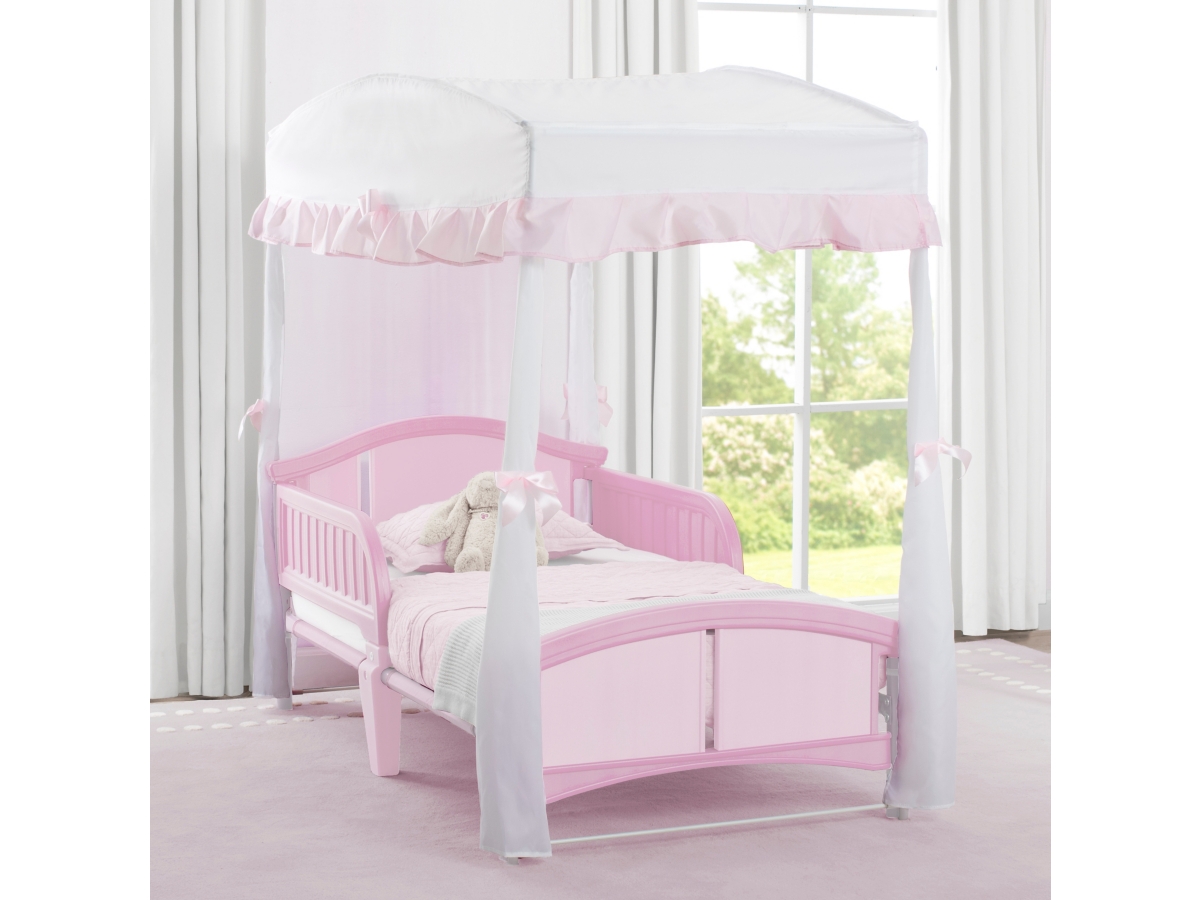 Delta Children Girls Canopy for Toddler Bed Ashley