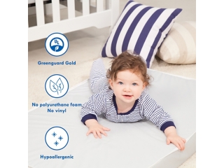 Davinci Deluxe Coil Dual-sided Crib and Toddler Mattress