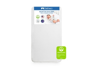 Davinci Deluxe Coil Dual-sided Crib and Toddler Mattress