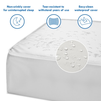 Davinci Complete Slumber Waterproof Crib and Toddler Mattress, , rollover