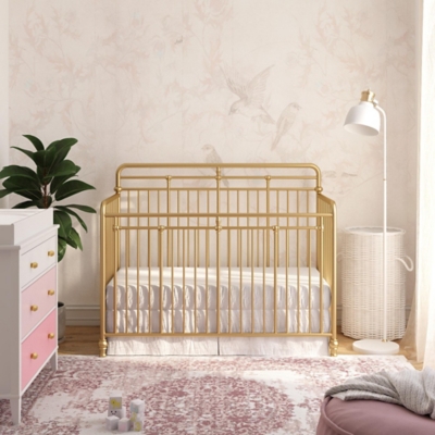 Little Seeds Ivy Metal 3 in 1 Convertible Crib