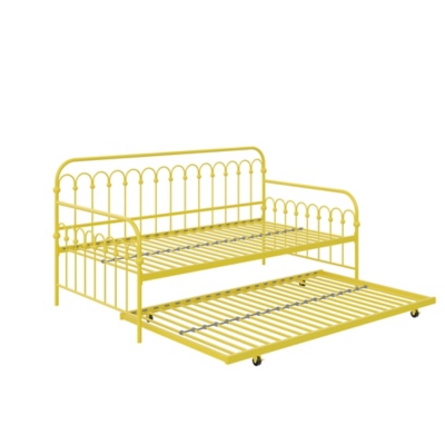 Novogratz bright pop metal deals daybed and trundle twin