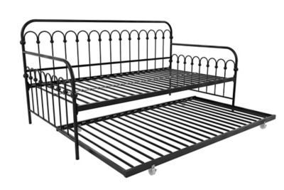 Novogratz bright pop metal deals daybed with trundle