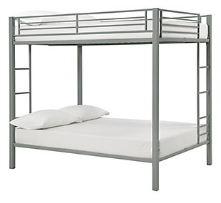 Atwater Living Parker Full over Full Metal Bunk Bed, , large