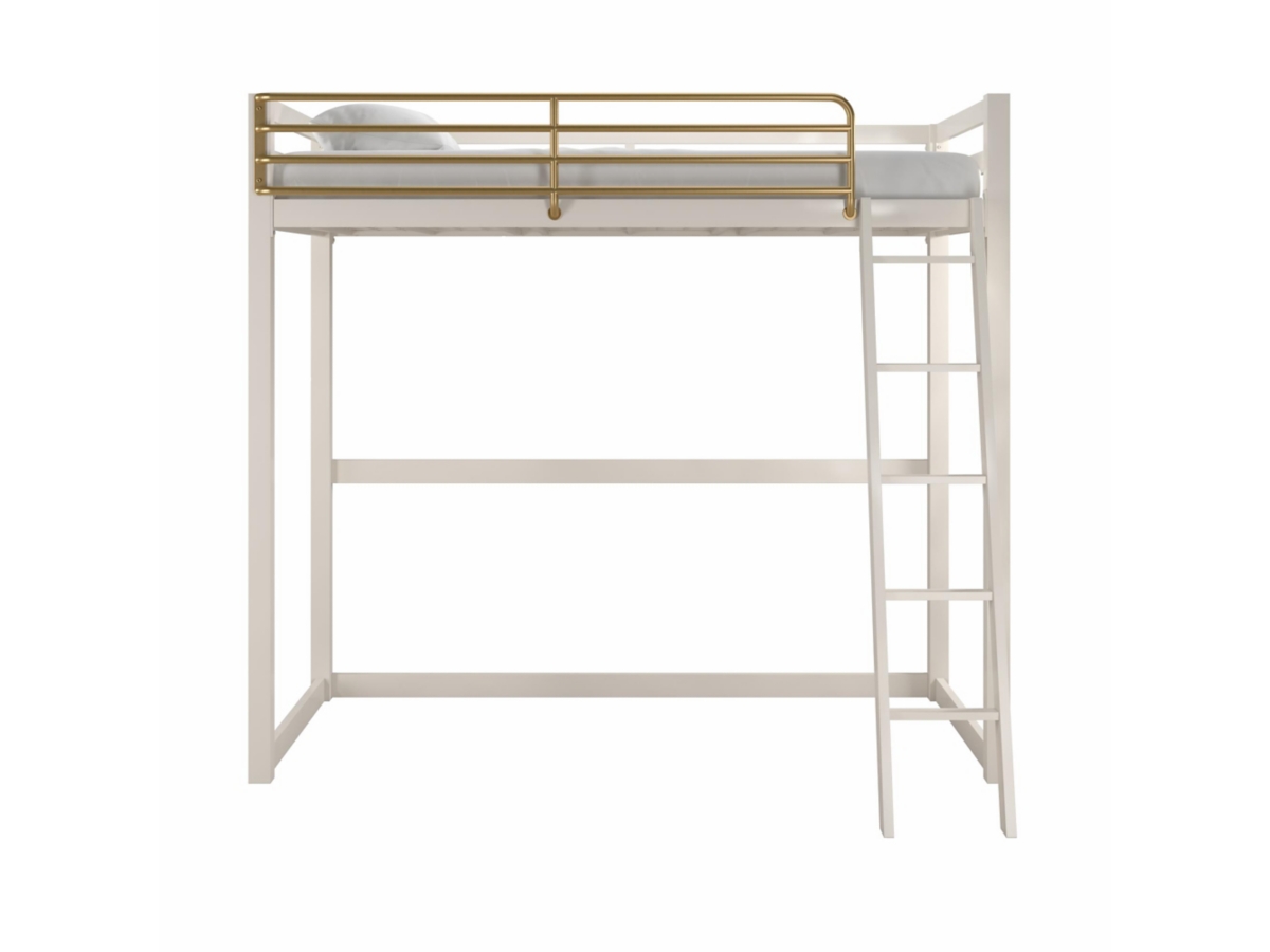 Little Seeds Monarch Hill Haven Twin Metal Loft Bed | Ashley