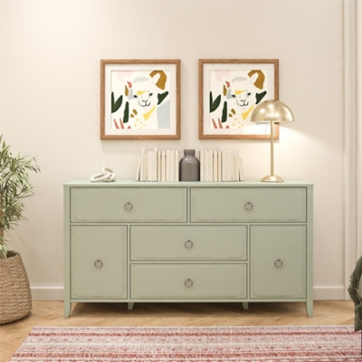 Sage deals green dresser