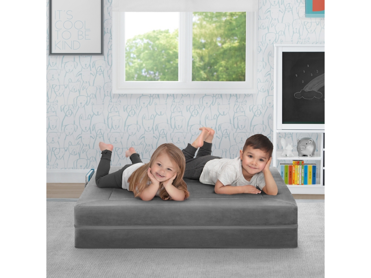 Delta Children 3 Piece Convertible Sofa and Play Set Ashley