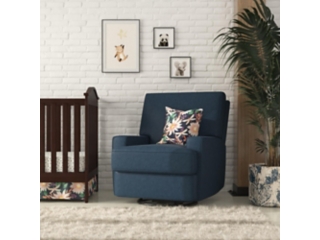 Baby Relax Rylan Swivel Glider Nursery Recliner