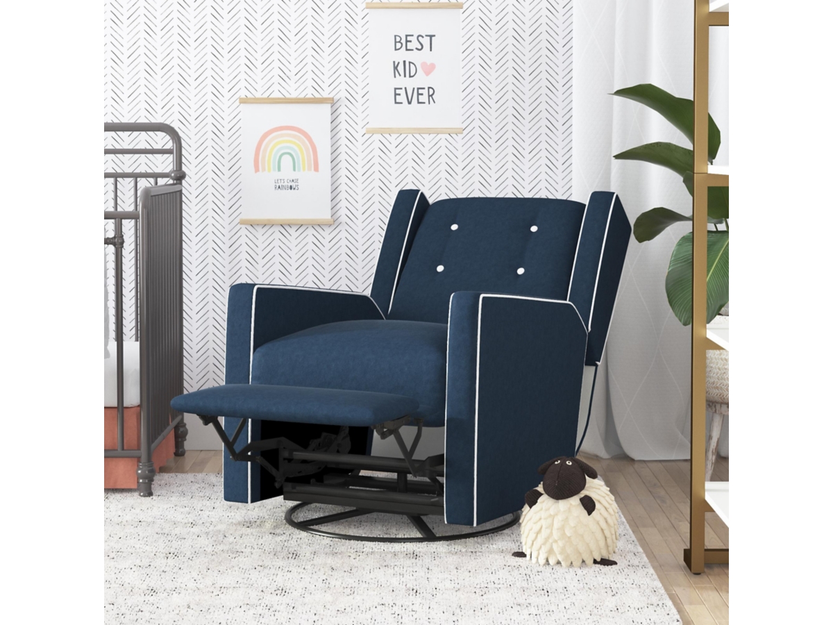 Baby Relax Mariella Swivel Glider Nursery Recliner Ashley