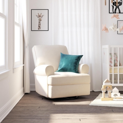 Beige discount nursery recliner