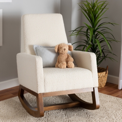 Ashley furniture glider outlet chair