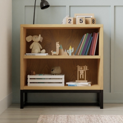 Ryder Convertible Cubby Changer & Bookcase, Honey