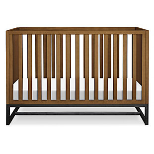 Ryder 3-in-1 Convertible Crib, Walnut, large