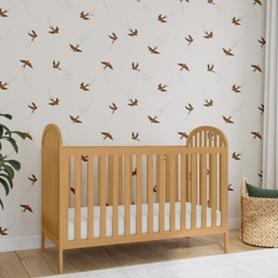 B600010112 Beau 3-in-1 Convertible Crib, Honey sku B600010112