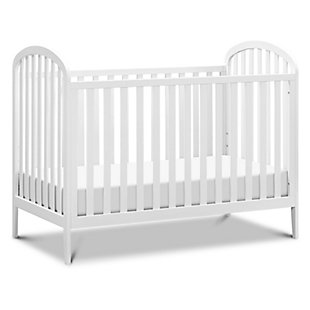 Beau 3-in-1 Convertible Crib, White, large