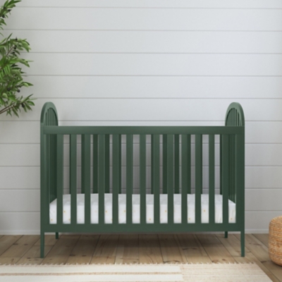 Beau 3-in-1 Convertible Crib, Forest Green