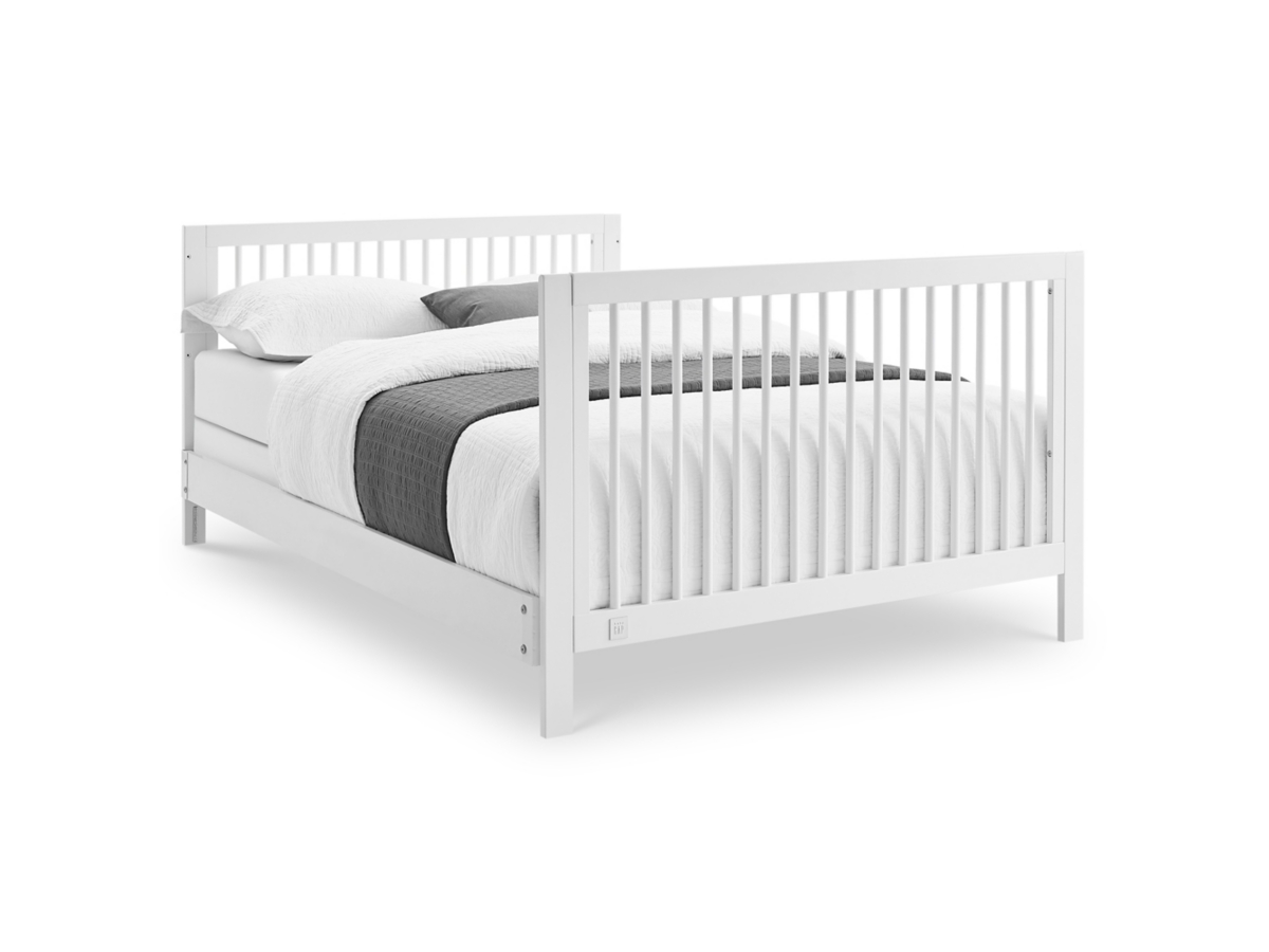 babyGap by Delta Children Charlie 6-in-1 Convertible Crib, Bianca White, large