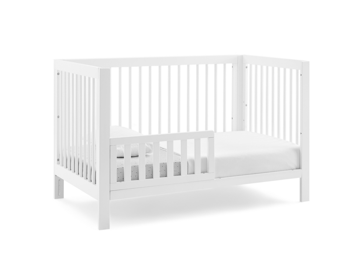 babyGap by Delta Children Charlie 6-in-1 Convertible Crib, Bianca White, large