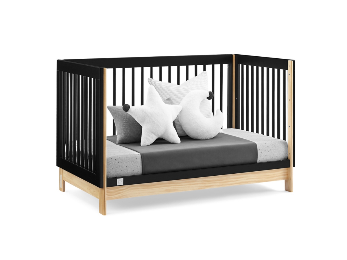 babyGap by Delta Children Tate 4-in-1 Convertible Crib, Ebony/Natural, large