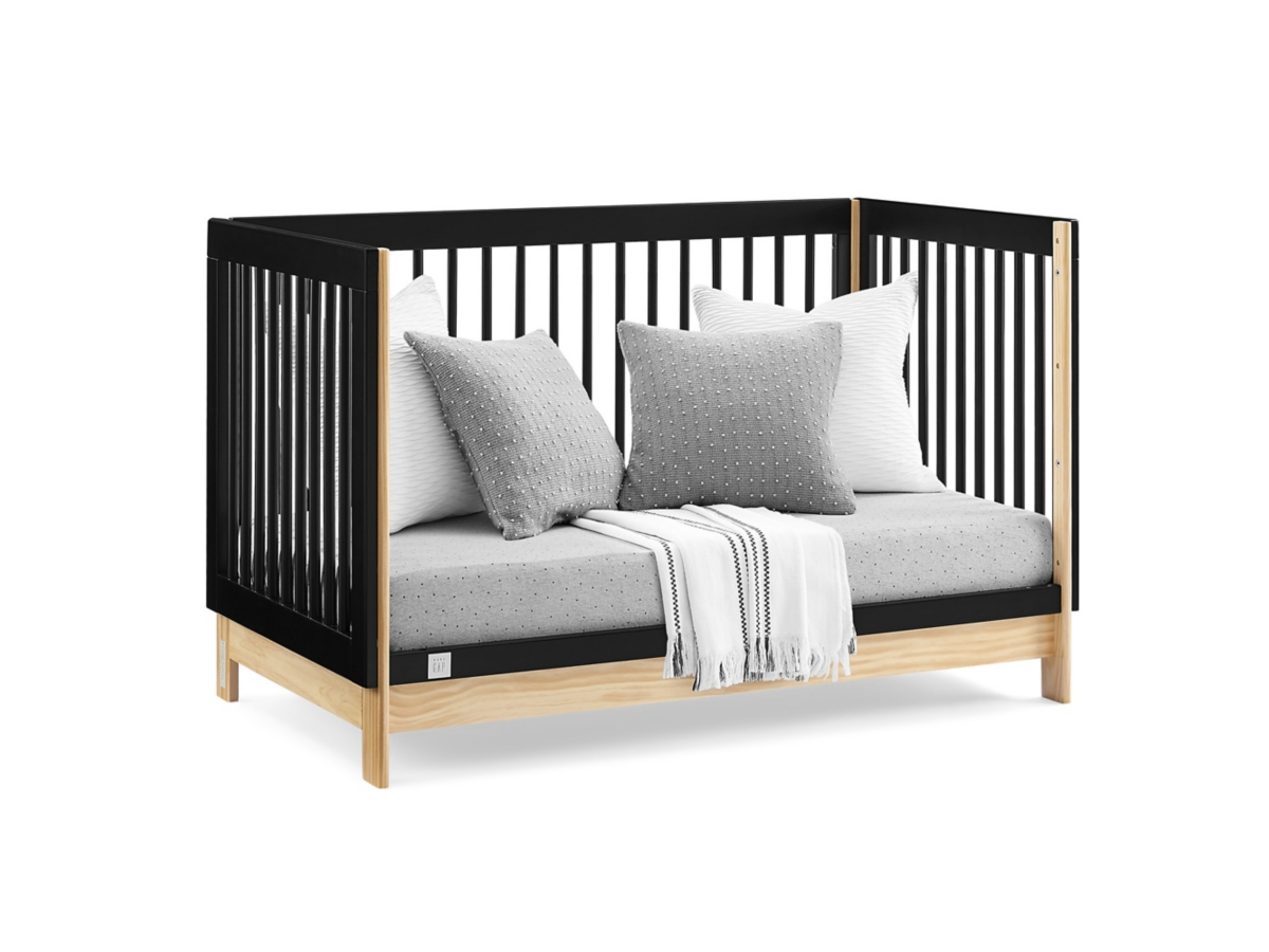 babyGap by Delta Children Tate 4-in-1 Convertible Crib, Ebony/Natural, large
