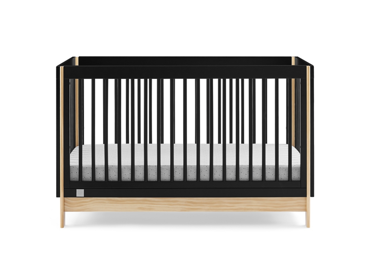 babyGap by Delta Children Tate 4-in-1 Convertible Crib, Ebony/Natural, large