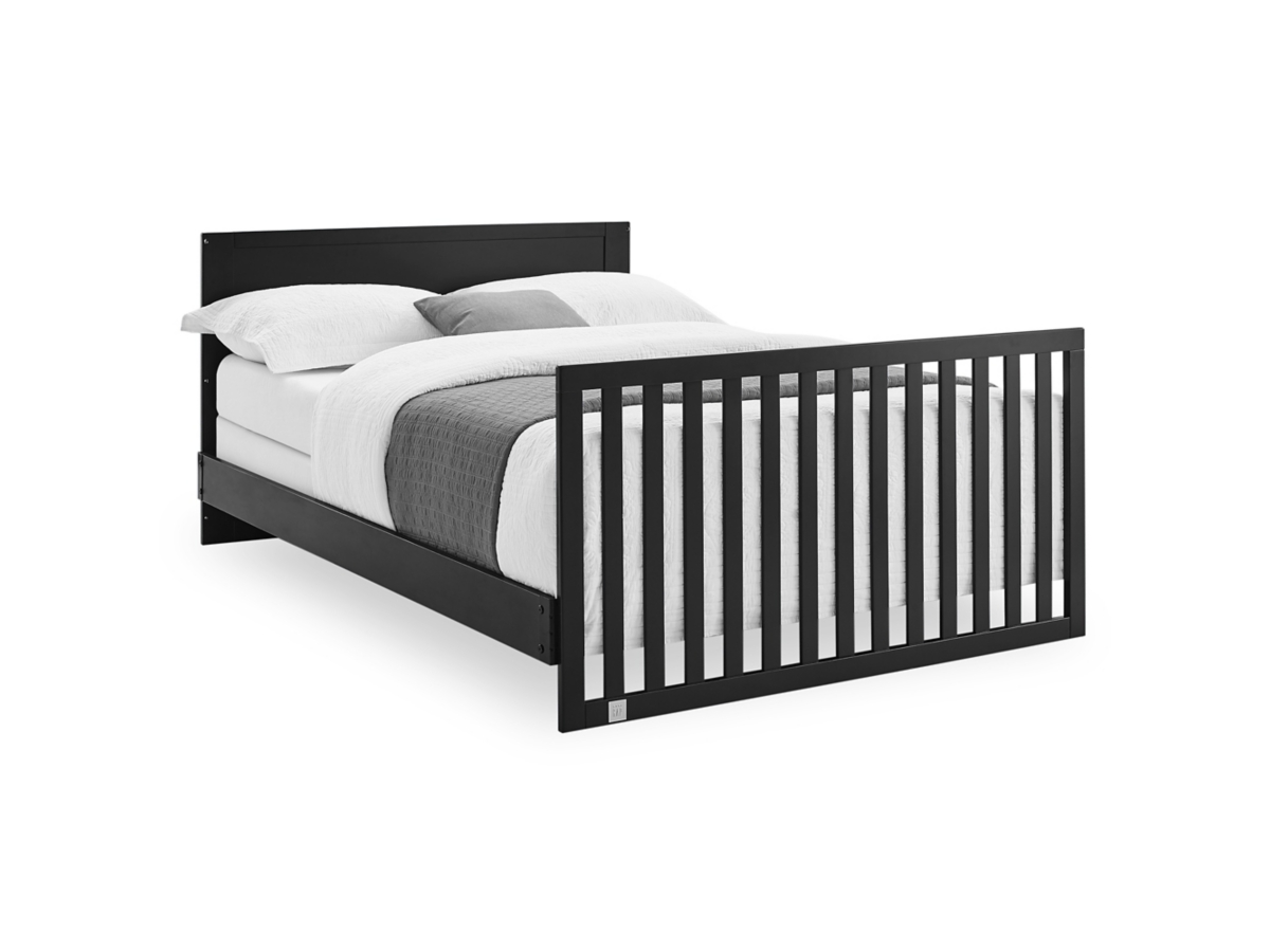 babyGap by Delta Children Oxford 6-in-1 Convertible Crib, Ebony/Natural, large