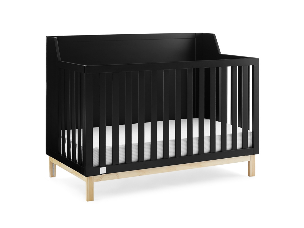 babyGap by Delta Children Oxford 6-in-1 Convertible Crib, Ebony/Natural, large