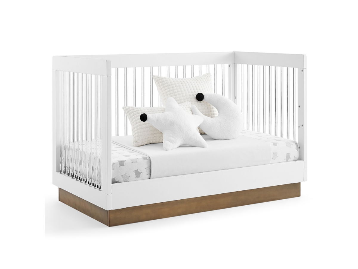 Delta Children James Acrylic 4-in-1 Convertible Crib | Ashley
