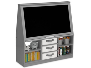 Delta Children Deluxe Double-Sided Easel and Storage Unit