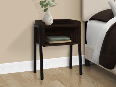 B600010323 Monarch Specialties Sydney Nightstand, Espresso sku B600010323