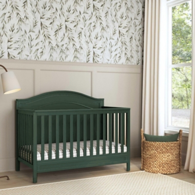 DaVinci Charlie 4-in-1 Convertible Crib, Forest Green