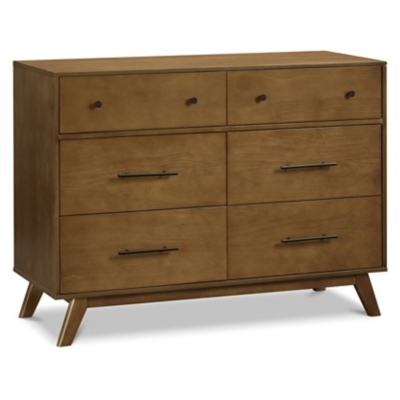 DaVinci Otto 6-Drawer Dresser, Walnut, large
