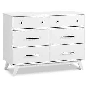 DaVinci Otto 6-Drawer Dresser, White, large