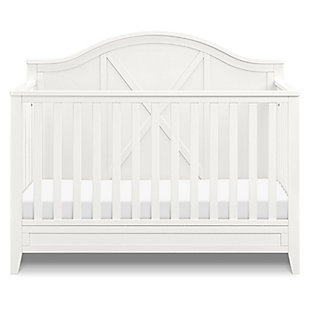 Davinci Sawyer 4-in-1 Convertible Crib, Heirloom White, large