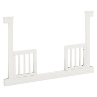Namesake Toddler Bed Conversion Rails, Warm White, large