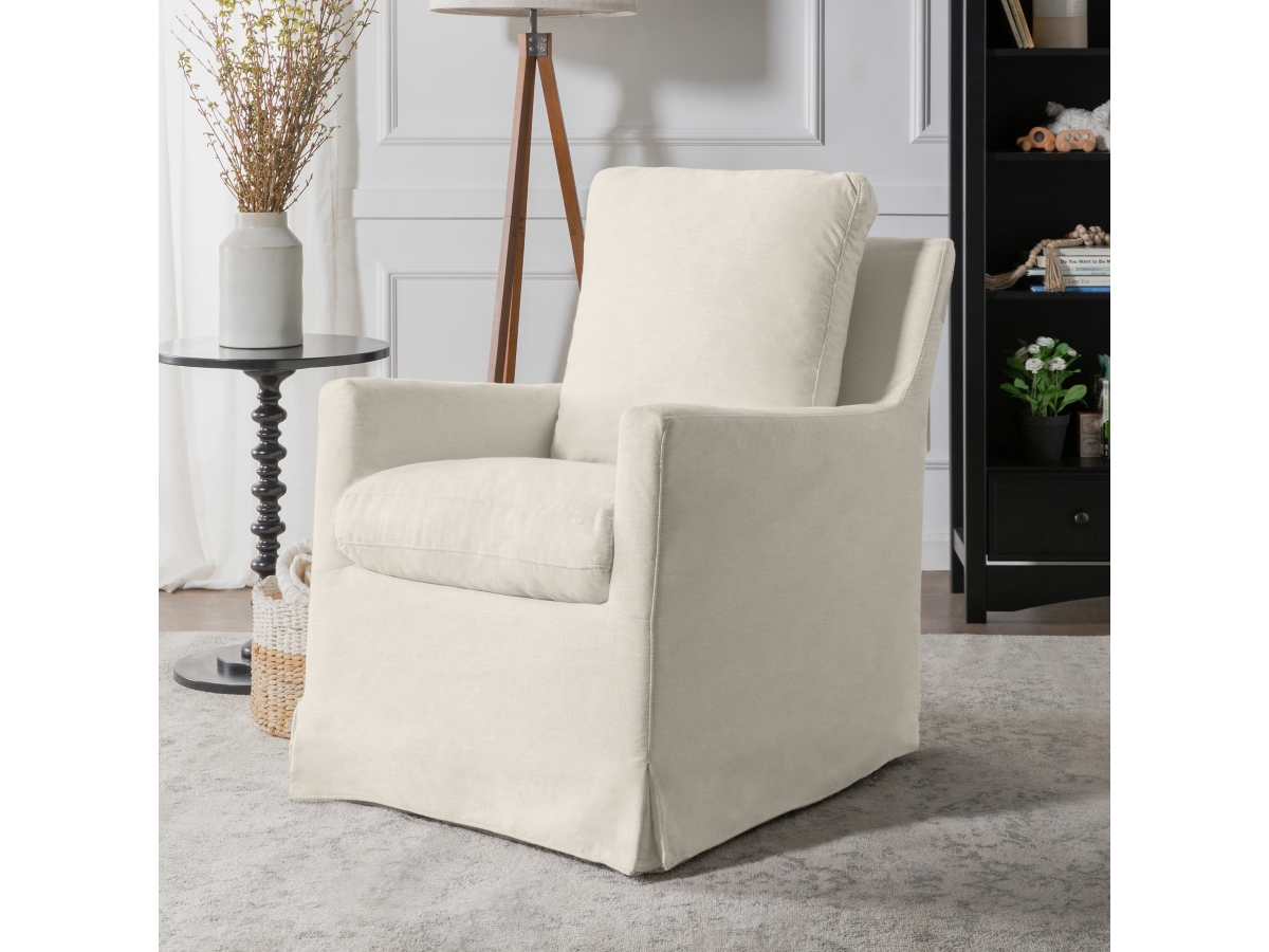 DaVinci Winnie Slipcover Swivel Glider