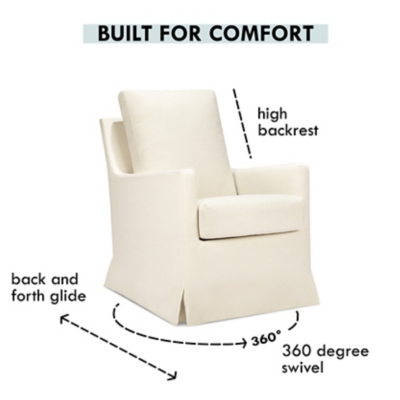 Glider discount rocker slipcover