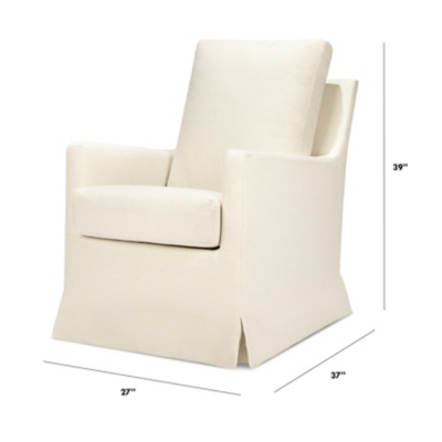 Slipcover glider best sale rocking chair