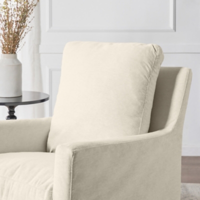 Slipcover discount glider chair