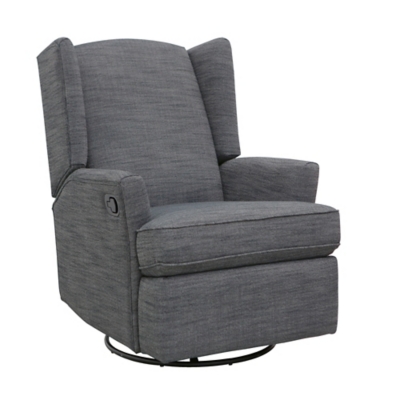 B600010507 Hemingway Swivel Recliner, Dark Gray sku B600010507