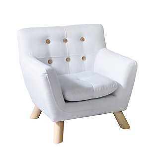 Jacey Kids Chair, Marshmallow, large
