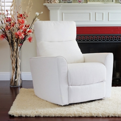 Soho Swivel Glider, White