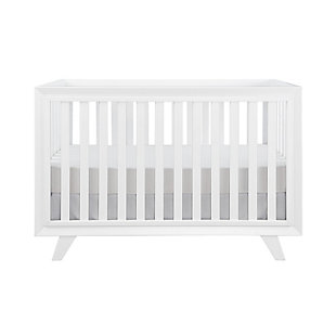 Wooster 3-in-1 Convertible Crib, Pure White, large