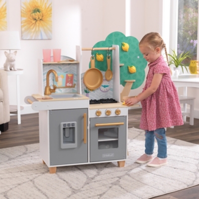 Wooden Play Kitchen 