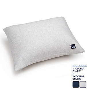 babyGap by Delta Children Memory Foam Toddler Pillow with 2 Cooling Covers, , rollover