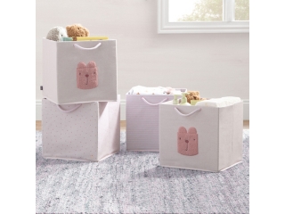 babyGap by Delta Children 4-Pack Brannan Bear Storage Bins