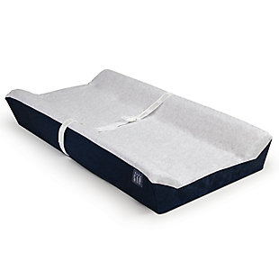 babyGap by Delta Children Contoured Changing Pad with Cooling Cover, Navy, large